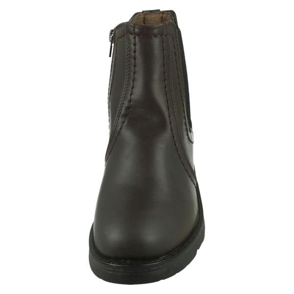 Spot On Ladies Spot On Extra Wide Ankle Boots F4474