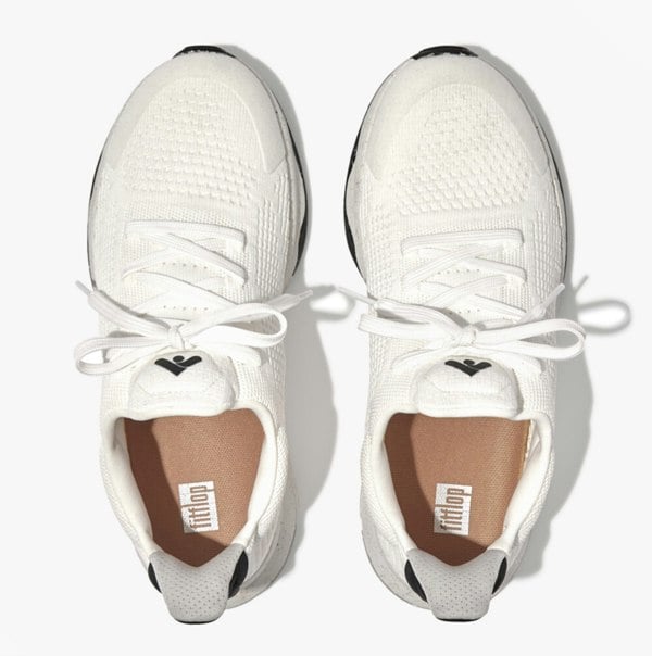FitFlop VITAMIN FFX e11 Womens Trainers Urban White Mix