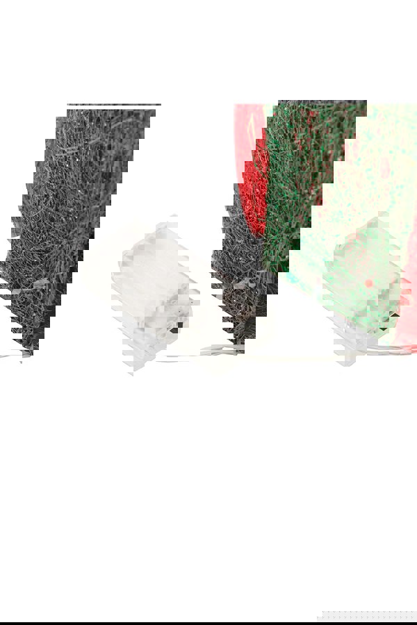 Living and Home 4Pcs Round Christmas Gift Boxes with LED Light Bowknot Decor