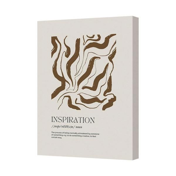 Benjamin Tate Design Abstract Canvas Wall Art Print Inspiration UK Made Deep Frame
