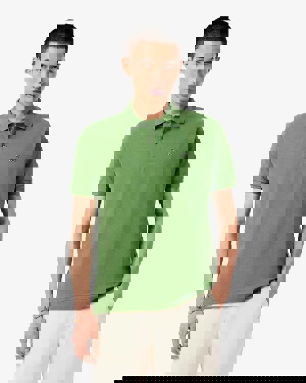 Lacoste Classic Fit L.12.12 Mens Short Sleeve Polo Shirt - Lamb's Lettuce 02M