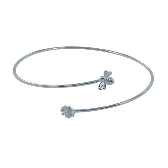 Reeves & Reeves Bee & Daisy Cuff Bracelet