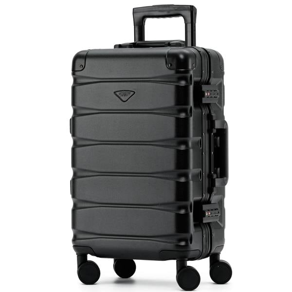 Flight Knight 55x35x20cm Hard Shell Cabin Carry On Suitcase 100+ Airline Approved
