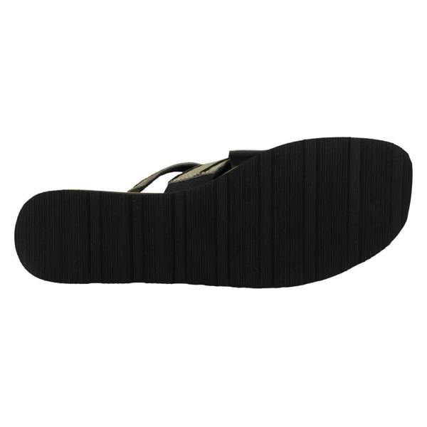 Leather Collection Ladies Leather Collection Zebra Print Mules F00351