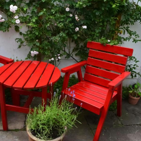 151 2X Pillar Box Red Paint Tin 180ml