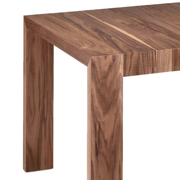 Angel Cerdá Rectangular walnut extending dining table 1012