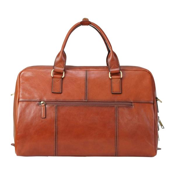 Infinity Leather Vintage Genuine Leather Holdall Duffle Gym Travel Bag - Atlas