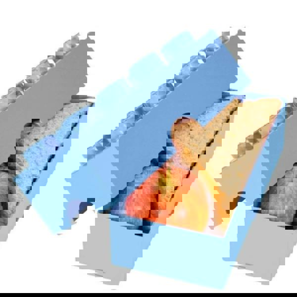 LEGO Lunch Storage Box Brick 20x10x 8cm Light Blue