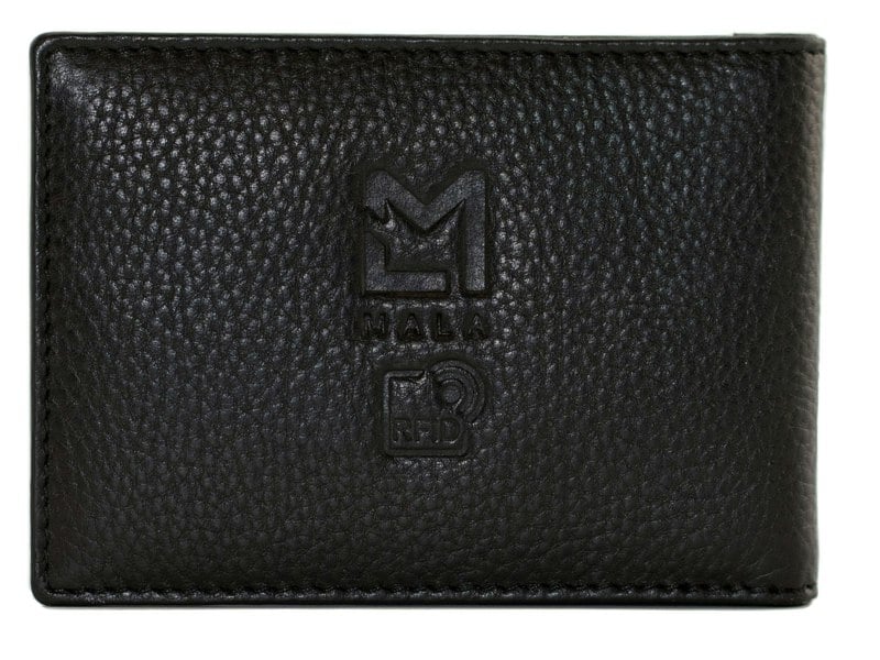 Mala Leather Kitty Crew Cat Kitten RFID Card & ID Leather Holder