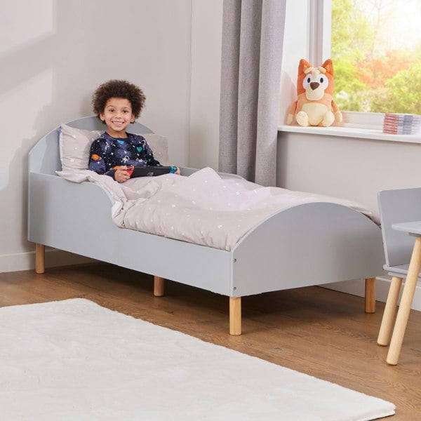 Liberty House Toys Kids Grey Toddler Bed