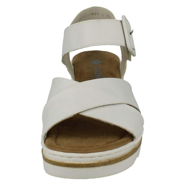 Rieker Ladies Reker Wedge Sandals 67463