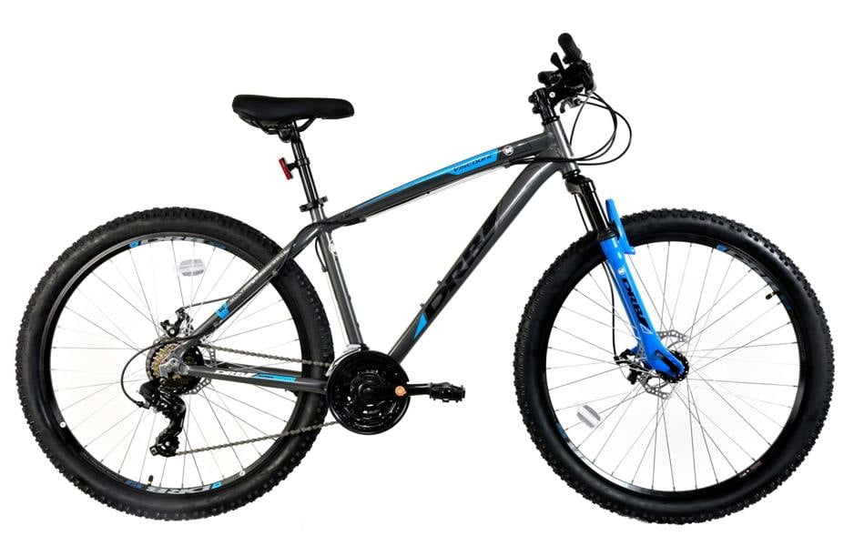Dallingridge Viscount Hardtail Mountain Bike, 27.5" Wheel - Grey/Blue