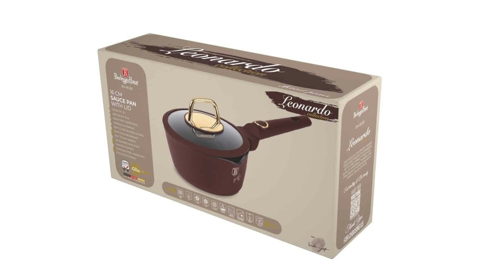 Berlinger Haus 16 cm Saucepan with Lid - Leonardo Collection