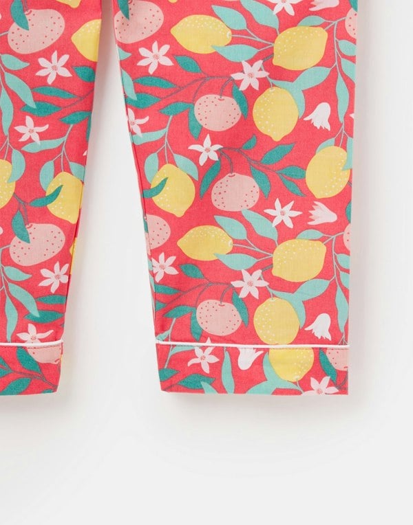 Luca and Rosa Lemon Grove Girls Button Up Pyjamas