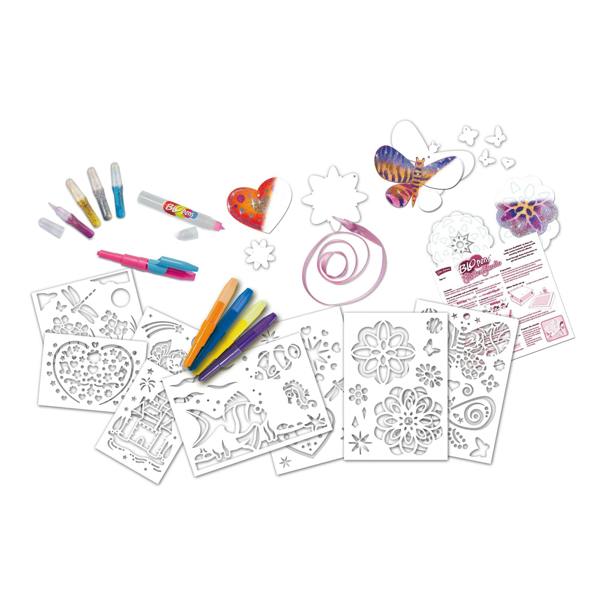 BLOPENS Glitter Studio – Sparkly Airbrush Craft Kit for Kids