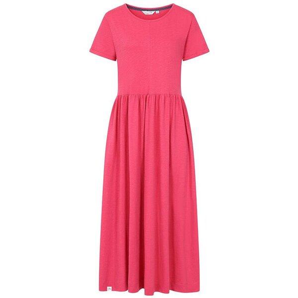 Lazy Jacks LJ525 - Ladies Long Gathered Dress - Cherry - Red