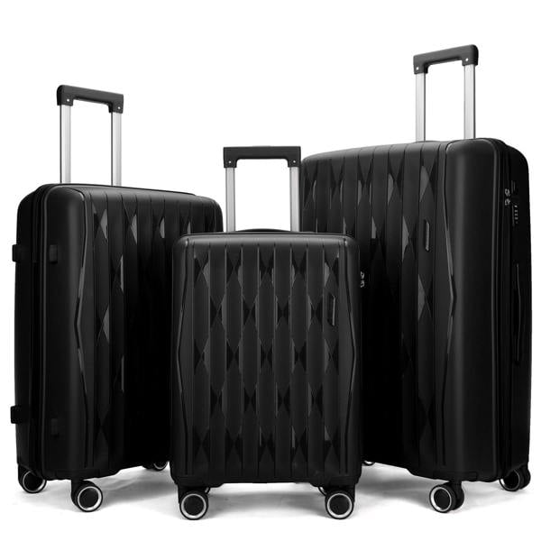 Infinity Luggage Hard Shell Suitcase Cabin TSA Luggage Travel Set