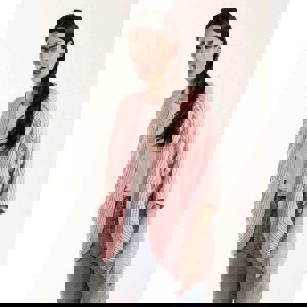 Blue Vanilla Knitted Mid Length Cardigan