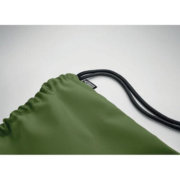 MidOcean Night Large RPET Drawstring Bag - Army Green - 