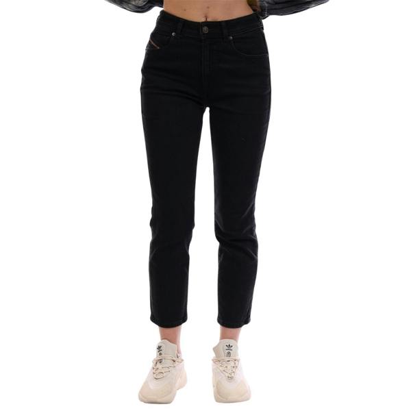 Diesel Womens/Ladies 2004 Denim Straight Leg Jeans - Black - 