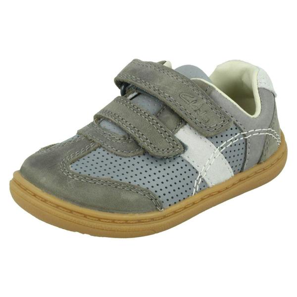 Clarks Boys Clarks Hook & Loop Casual Shoe Flash Metra