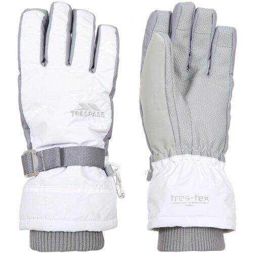 Trespass Childrens/Kids Vizza II Gloves - WHITE