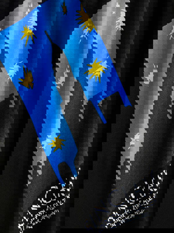 SINCLAIR MODERN ART TEE BLACK