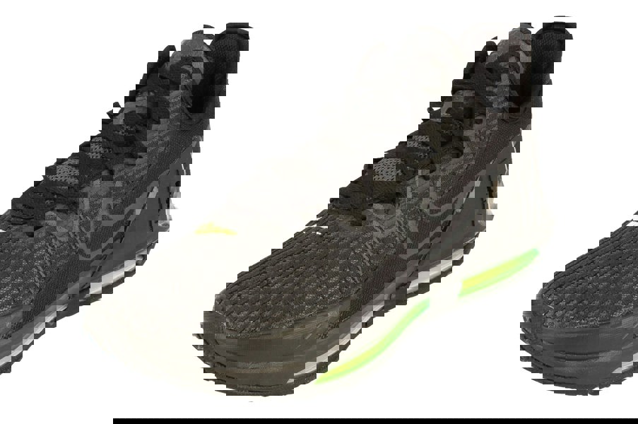 Nike Lebron Witness VI Mens Basketball Trainers Cz4052  004 - Black Anthracite Volt 004 - Photo 0