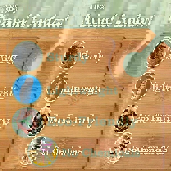 Maison des Cadeaux Bamboo Appetiser & Cheese Board Tray