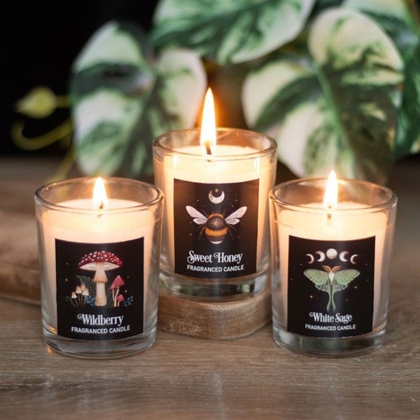 Serano Dark Forest Votive Candle Trio