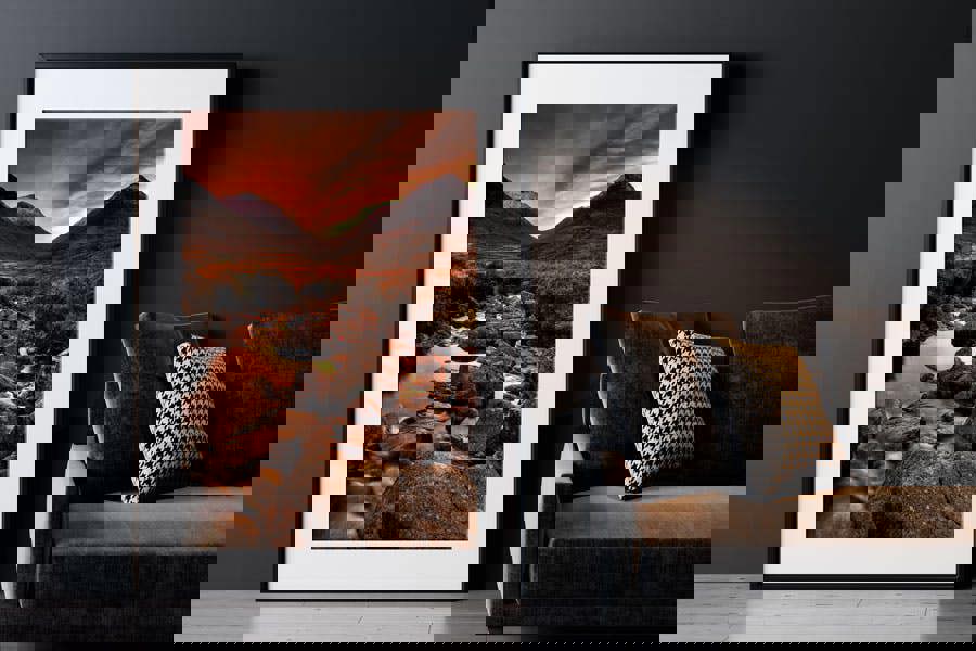 art print of Glen Coe in Scotland