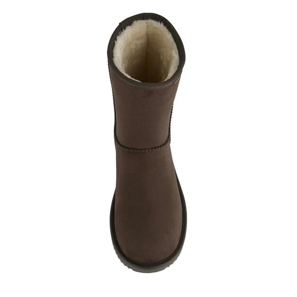 Regatta Womens/Ladies Risely Waterproof Faux Fur Lined Winter Boots - Chocolate - 