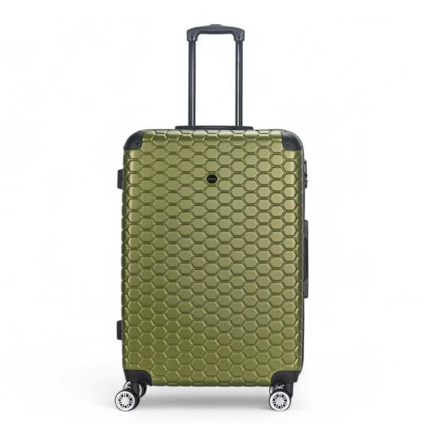 Eagle Luggage Hard Shell ABS 8 Wheel Luggage Travel Cabin Holiday Bags Suitcase Set