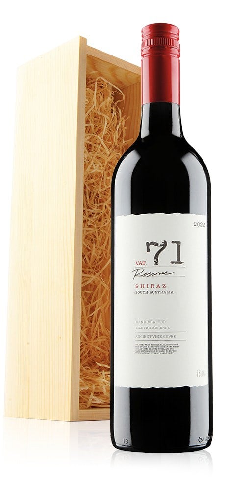 Virgin Wines - Luxury Shiraz in Wooden Gift Box