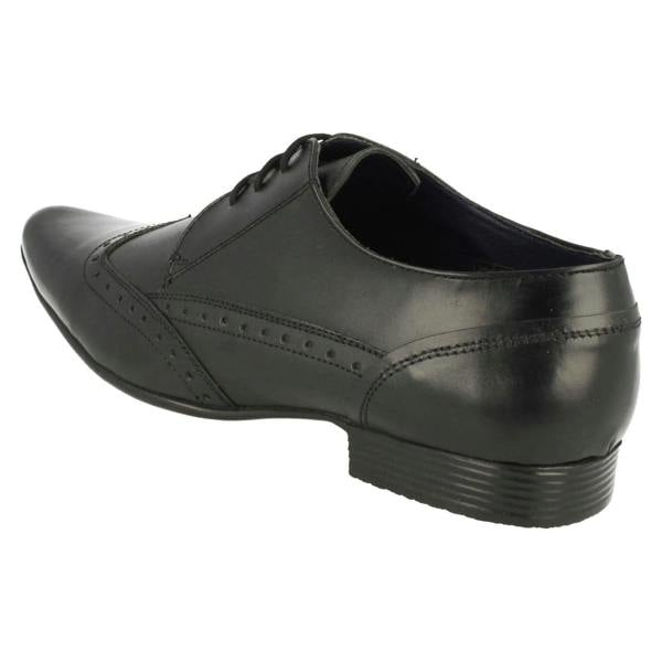 Lambretta Mens Lambretta Formal Lace Up Brogue Shoes Bradley
