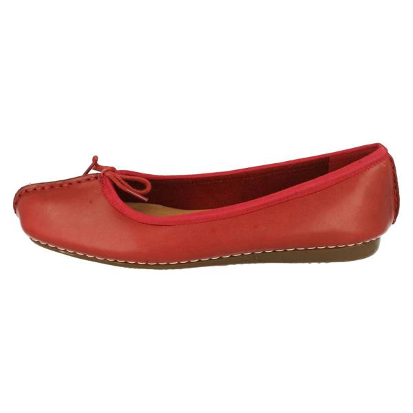 Clarks Ladies Clarks Comfort Everyday Flats Freckle Ice