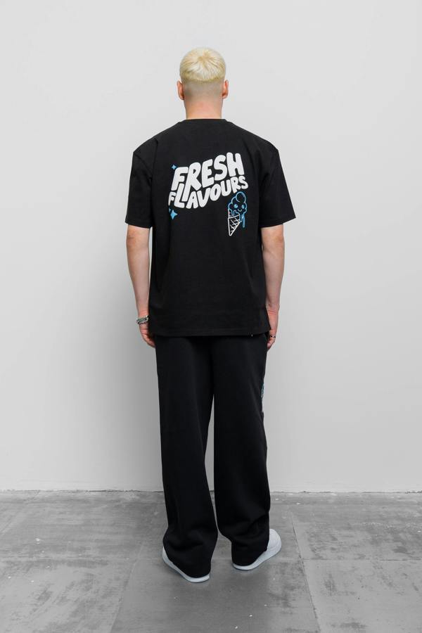 Fresh Couture Fresh Flavours Joggers - Black/Blue