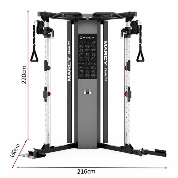 Marcy SM6500 Functional Trainer With Two 68kg Weights Stacks