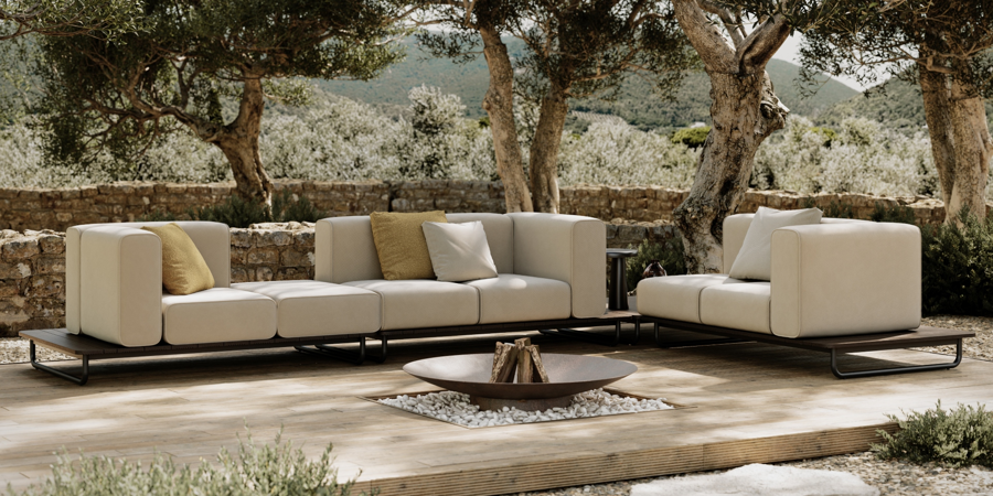 Domkapa Rios Outdoor Armchair with Left Armrest