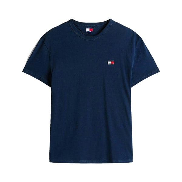 Tommy Hilfiger Tommy Jeans Reg Logo Badge T-Shirt Dark Night Navy