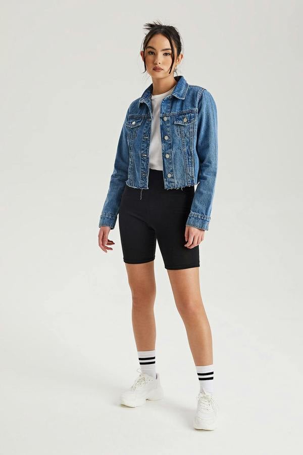 Urban Bliss Raw Hem Jacket