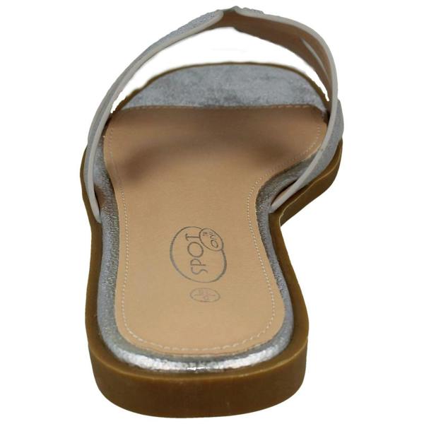 Spot On Ladies Spot On Casual Open Toe Summer Mule