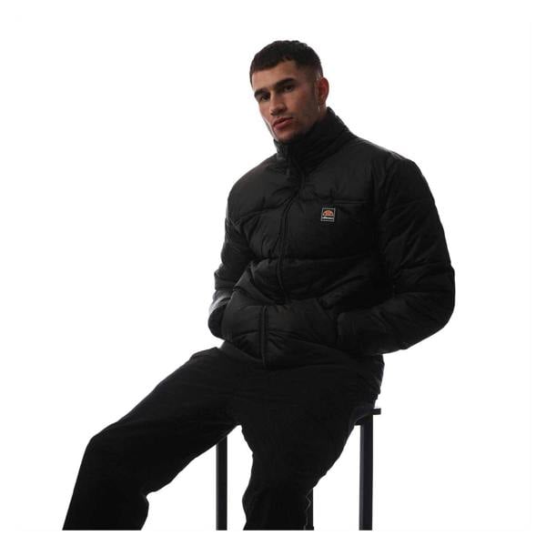 Ellesse Mens Puffer Jacket - Black - 