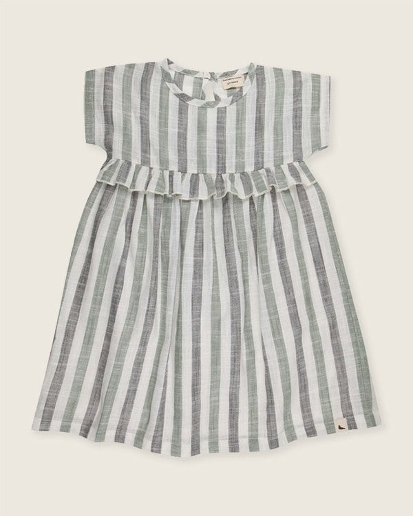 Multicolour Stripe Print Dress - image 2
