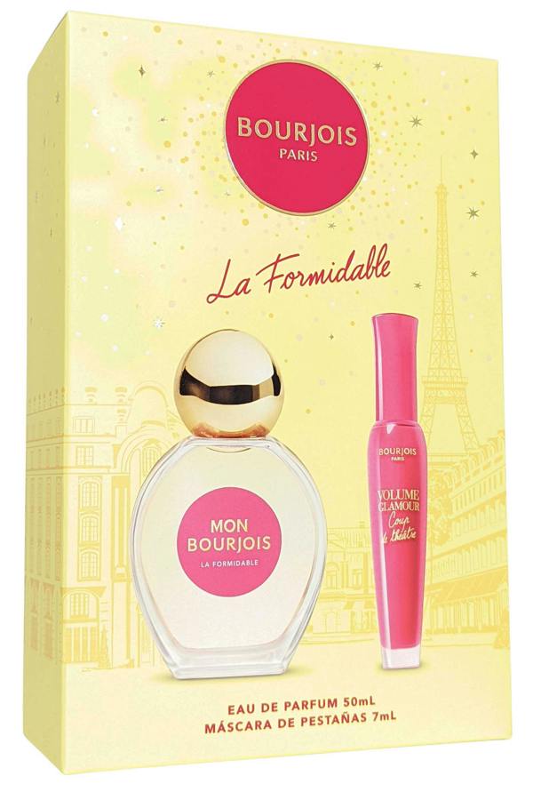 Bourjois La Formidable Eau de Parfum Spray 50ml + Volume Glamour Mascara 7ml