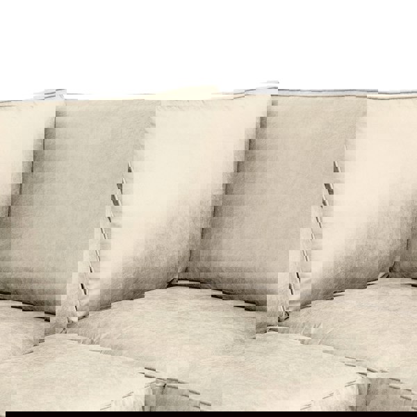 Oakland Marble Leather 4 Seater Corner Sofa - 5