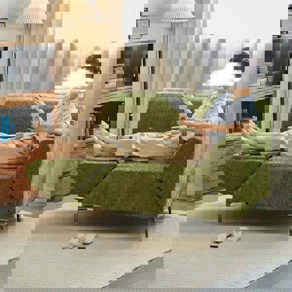 Rit Concept Qadir Deformable Sofa Bed, Armchair, Green