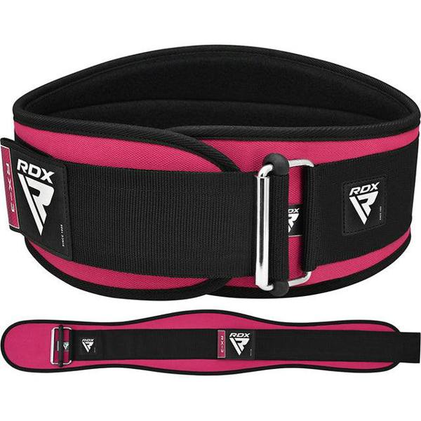 RDX Sports WEIGHT LIFTING BELT EVA CURVE RX3 SHARP PINK