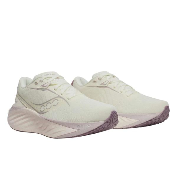 Saucony Unisex Adult Triumph 22 Running Shoes - Off White - 