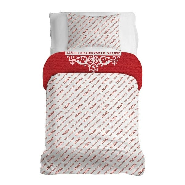 Liverpool FC You´ll Never Walk Alone Duvet Cover Set - Red/White